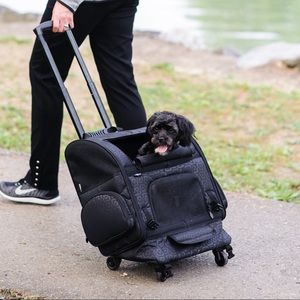 Gen7 Roller-Carrier-Backpack for Pets up to 10 lbs.